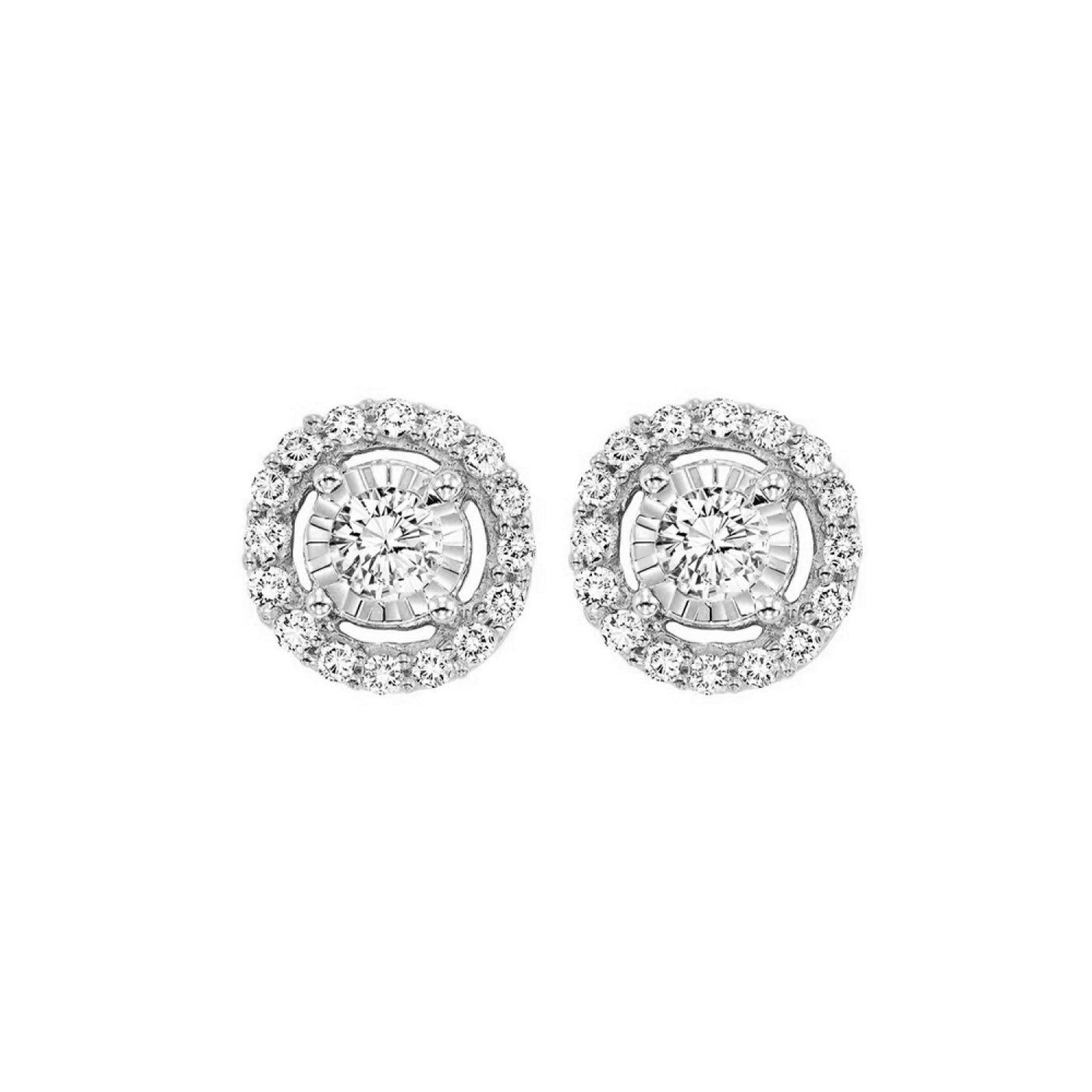 Diamond Earrings Natural