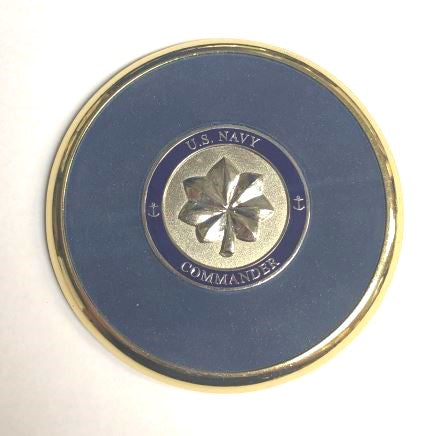 US Navy Commander Coaster