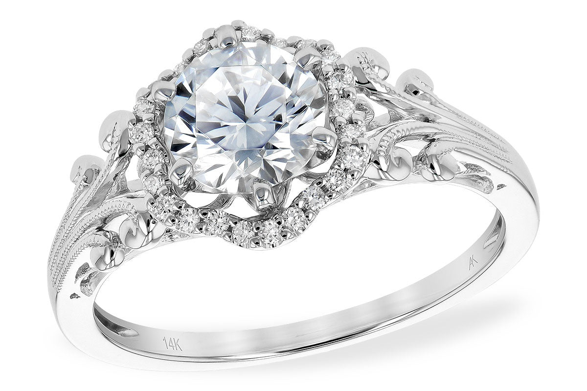 Natural Diamond Engagement Ring