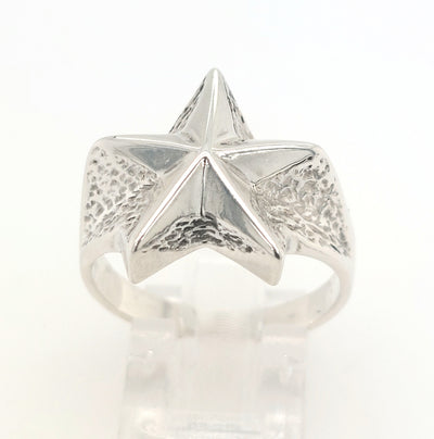 SS Texas Star Ring Size:10.75