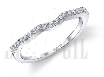 18KW Diamond Wedding Band