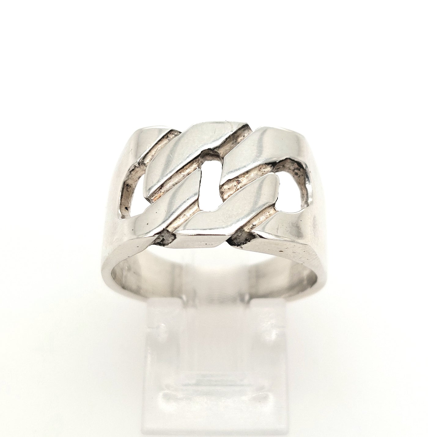 SS Chain Link Ring Size:10