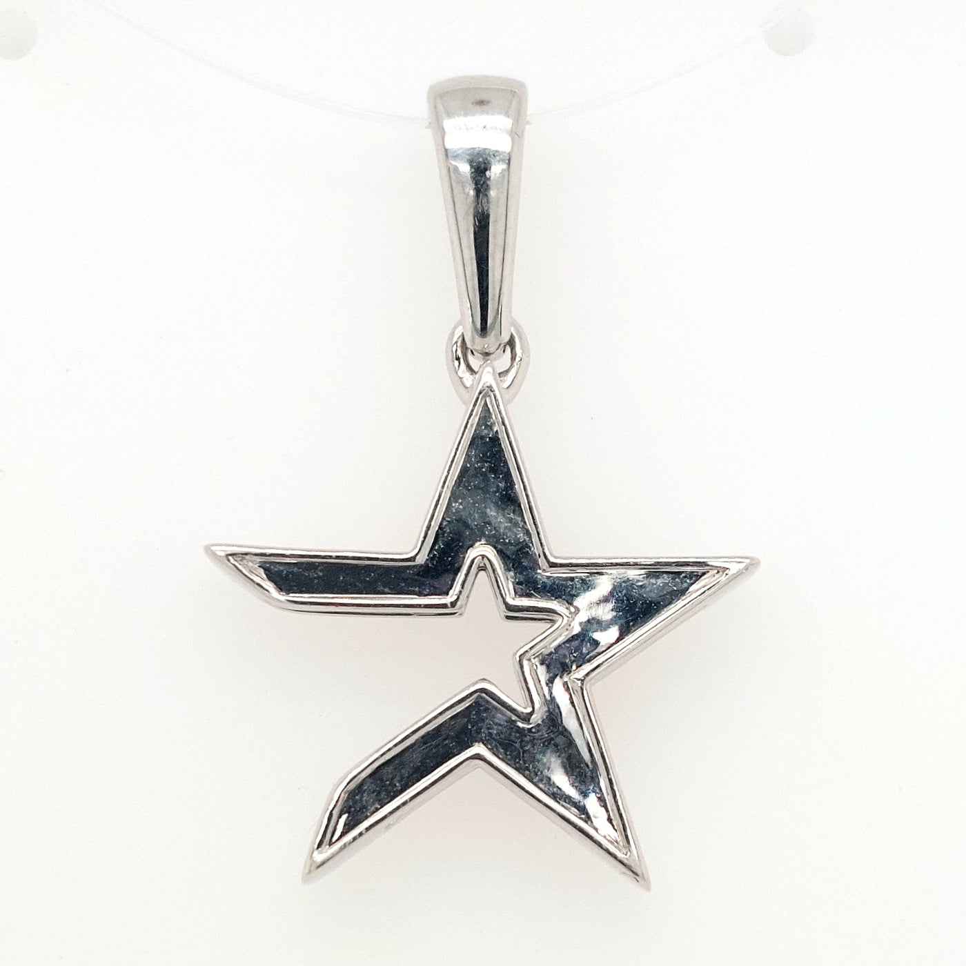 Sterling Silver Houston Astros Pendant