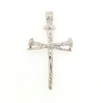 SS Nail Cross Pendant