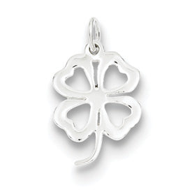 Sterling Silver Four Leaf Clover Charm