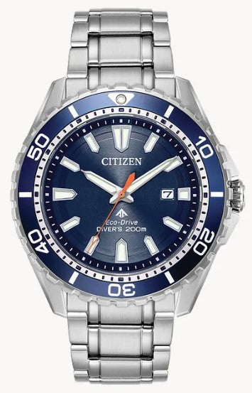 Gent's Citizen Eco-Drive "Promaster Dive" Watch with Navy Dial