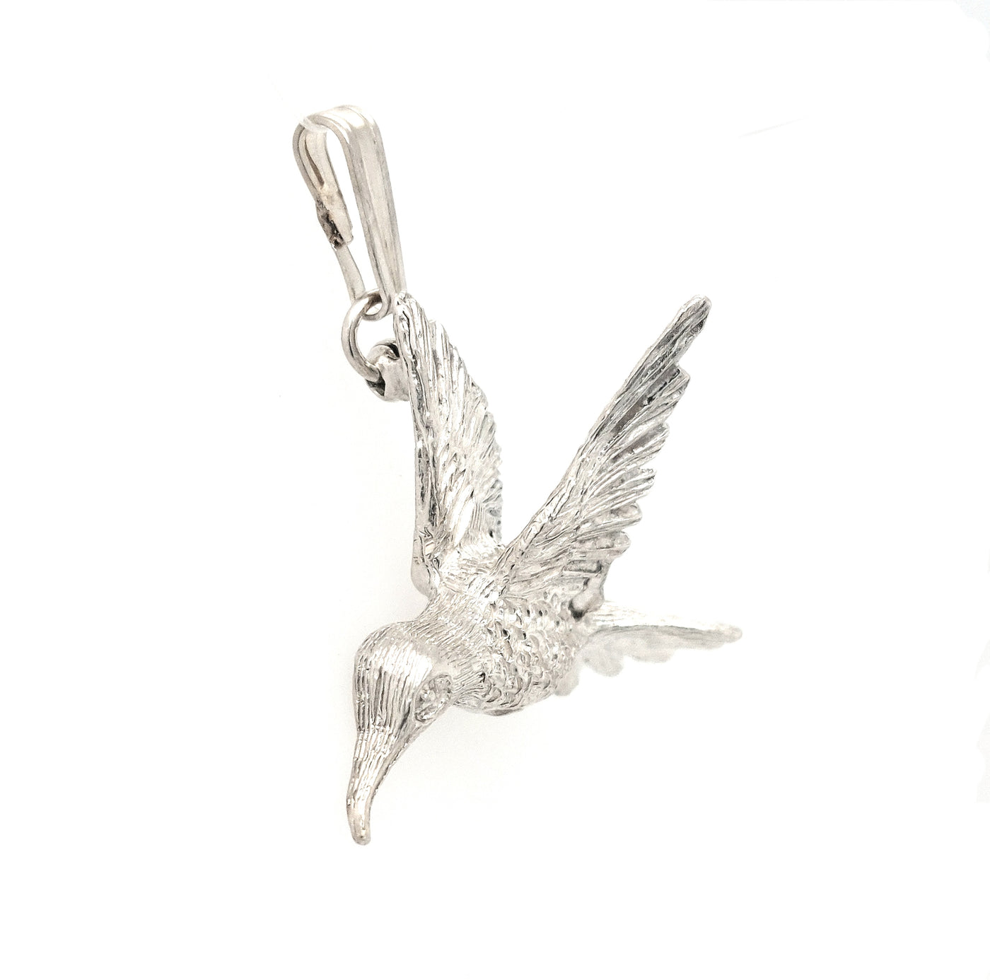 Sterling Silver Hummingbird Pendant