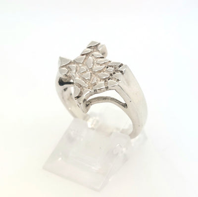 SS Lady's State of Texas Nugget Ring Size:7
