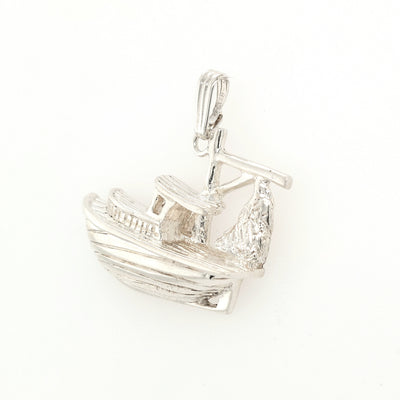 SS Shrimp/Crab Boat Pendant