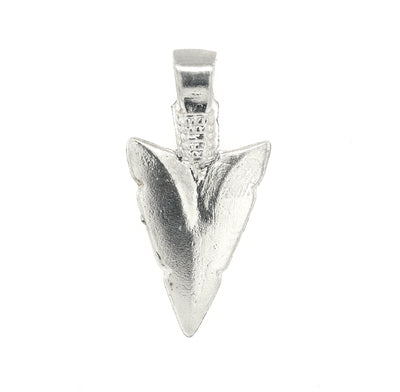 SS Indian Arrowhead Pendant