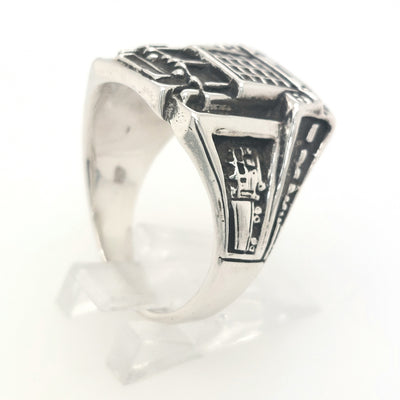 SS 18-Wheeler Ring Size:10.50