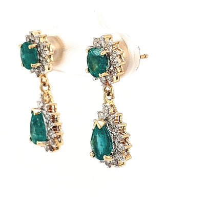 Colored Stone Earring