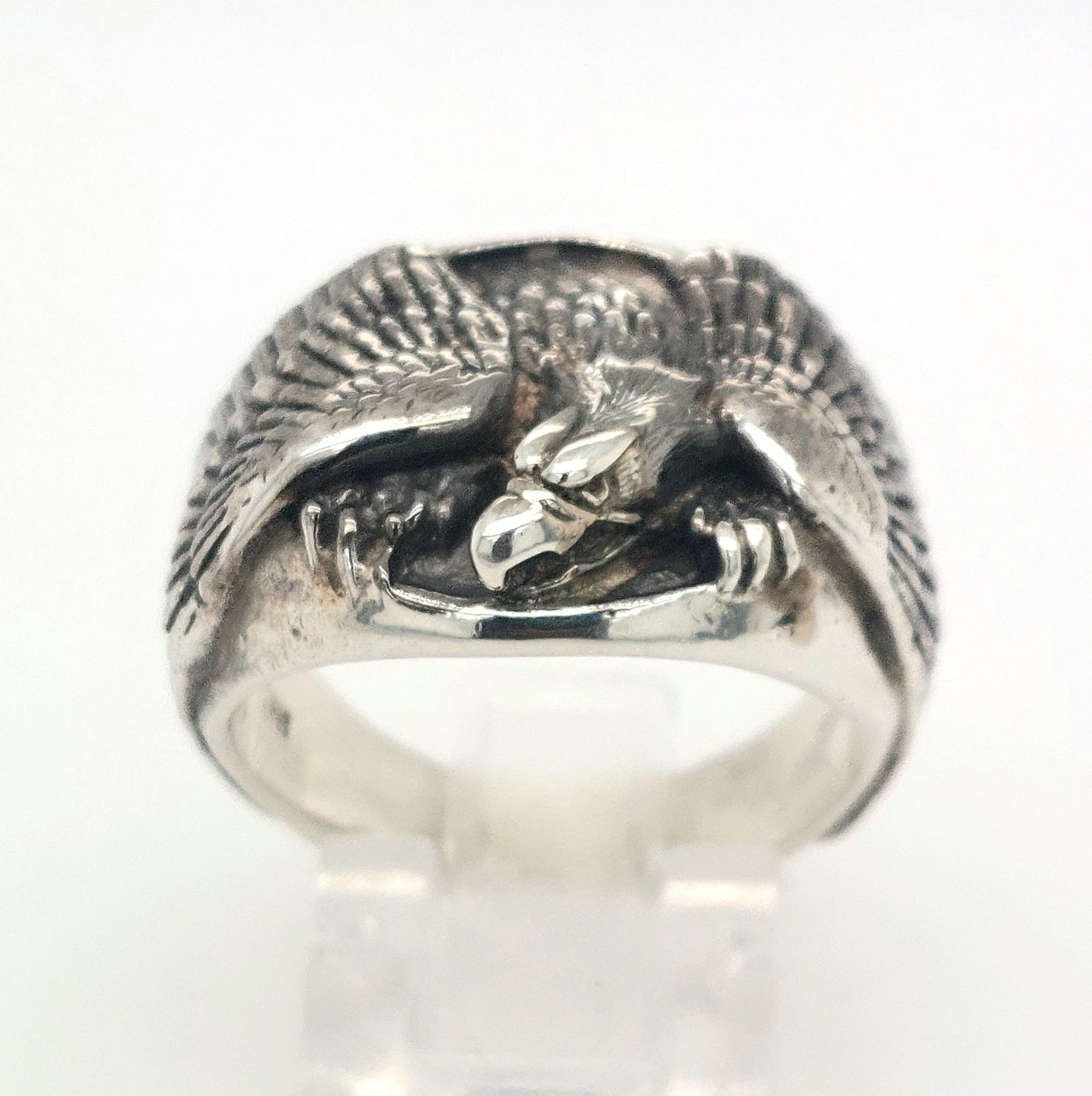 SS Stealth Eagle Ring Size:8.50