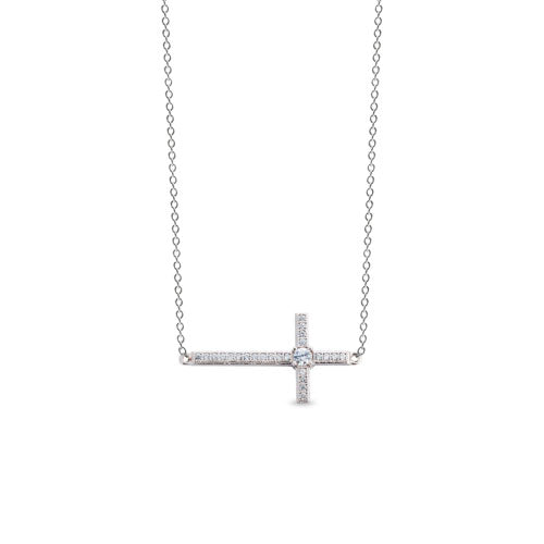 Platinum Sideways shops Silver Chain