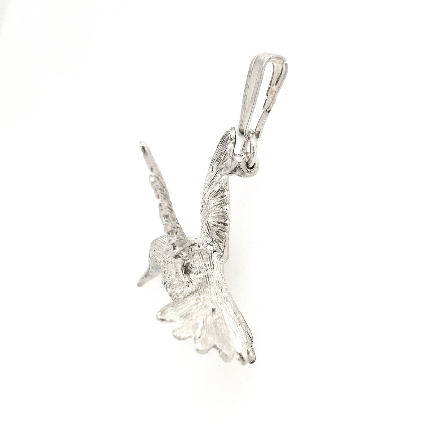 Sterling Silver Hummingbird Pendant