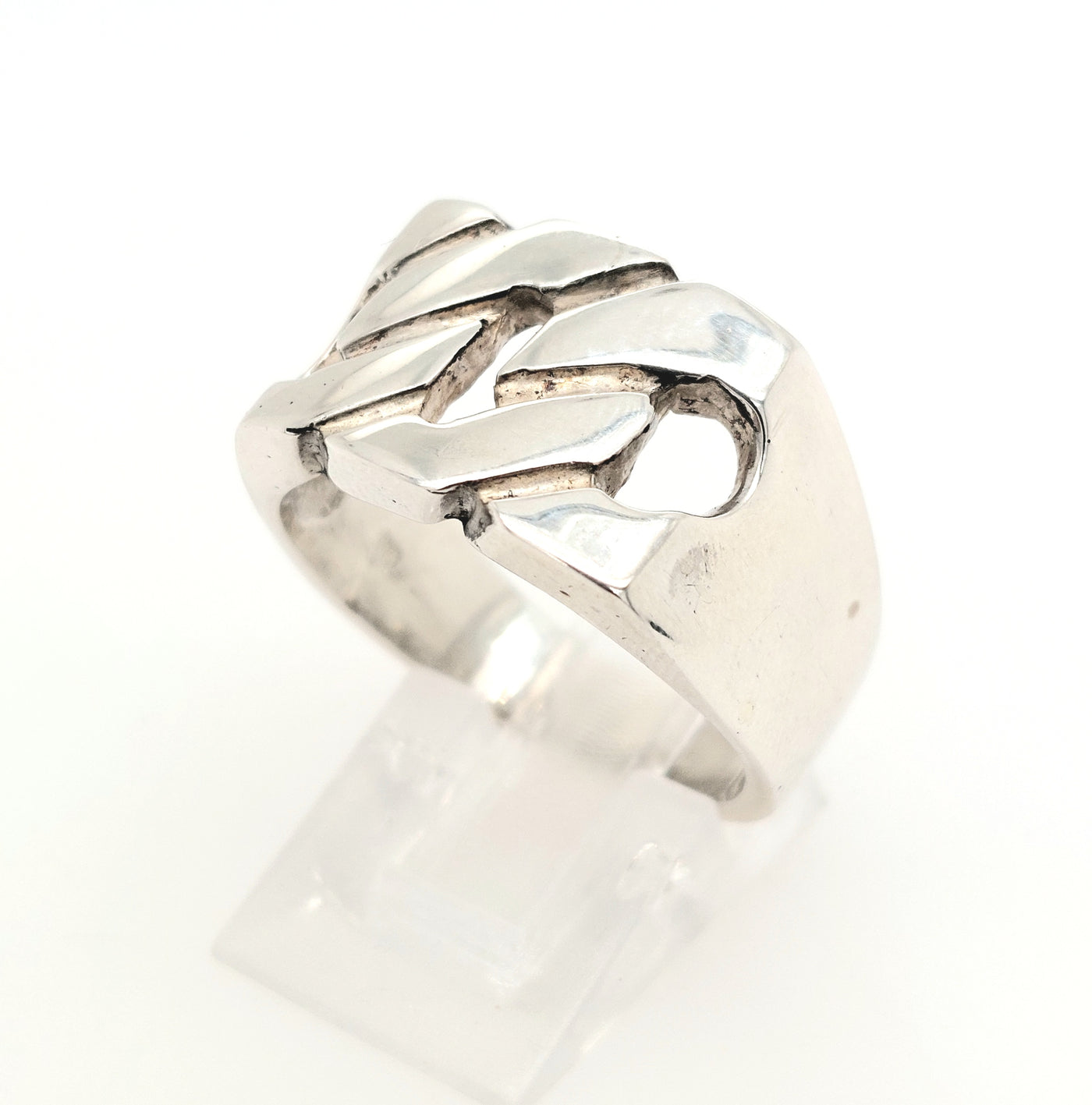 SS Chain Link Ring Size:10