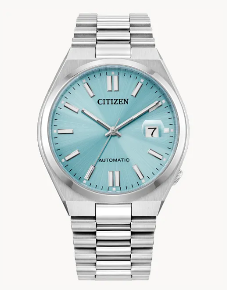 Gent's Citizen Automatic "Tsuyosa" with Sky Blue Stick Dial