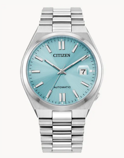 Gent's Citizen Automatic "Tsuyosa" with Sky Blue Stick Dial