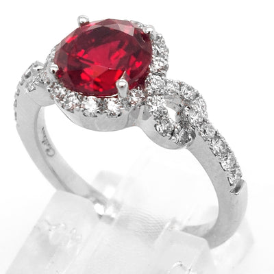 14KW Chatham Ruby Ring