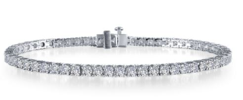 SS Lafonn Lassaire Classic Tennis Bracelet Length:8in