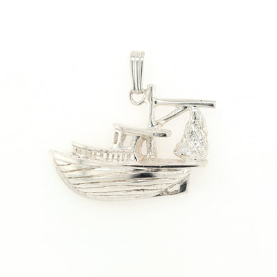 SS Shrimp/Crab Boat Pendant