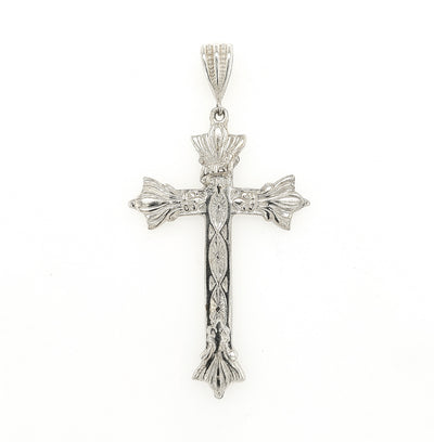 SS Ornate Cross Pendant