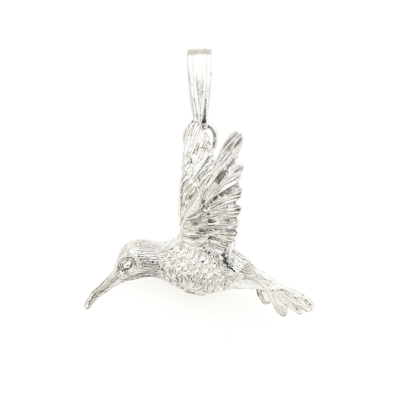 Sterling Silver Hummingbird Pendant