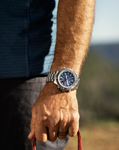 Gent's Citizen Eco-Drive "Promaster Navihawk A-T" with Blue Dial