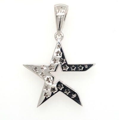 Sterlium Silver Astros Star Pendant