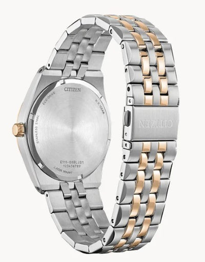 Gent's Citizen Eco-Drive "Corso Diamond " Watch with Slate Dial