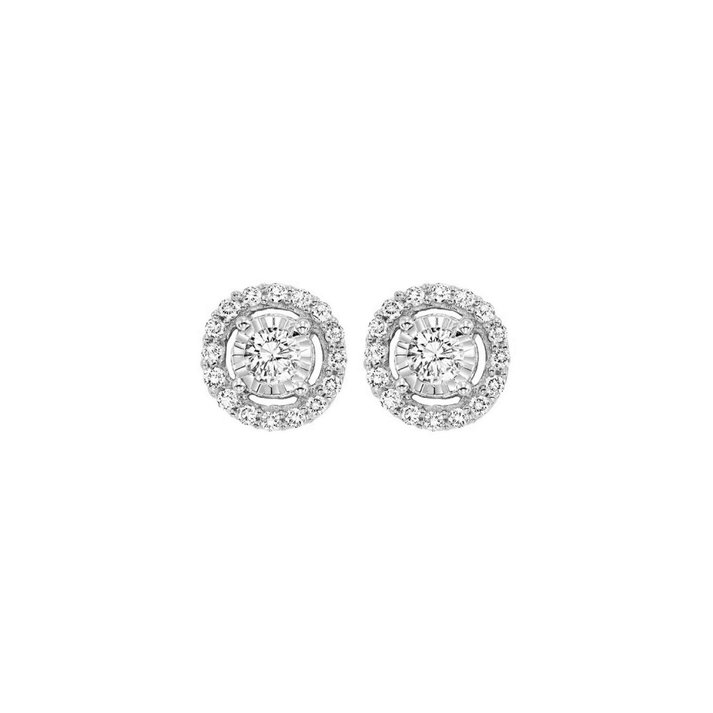 Diamond Earrings Natural