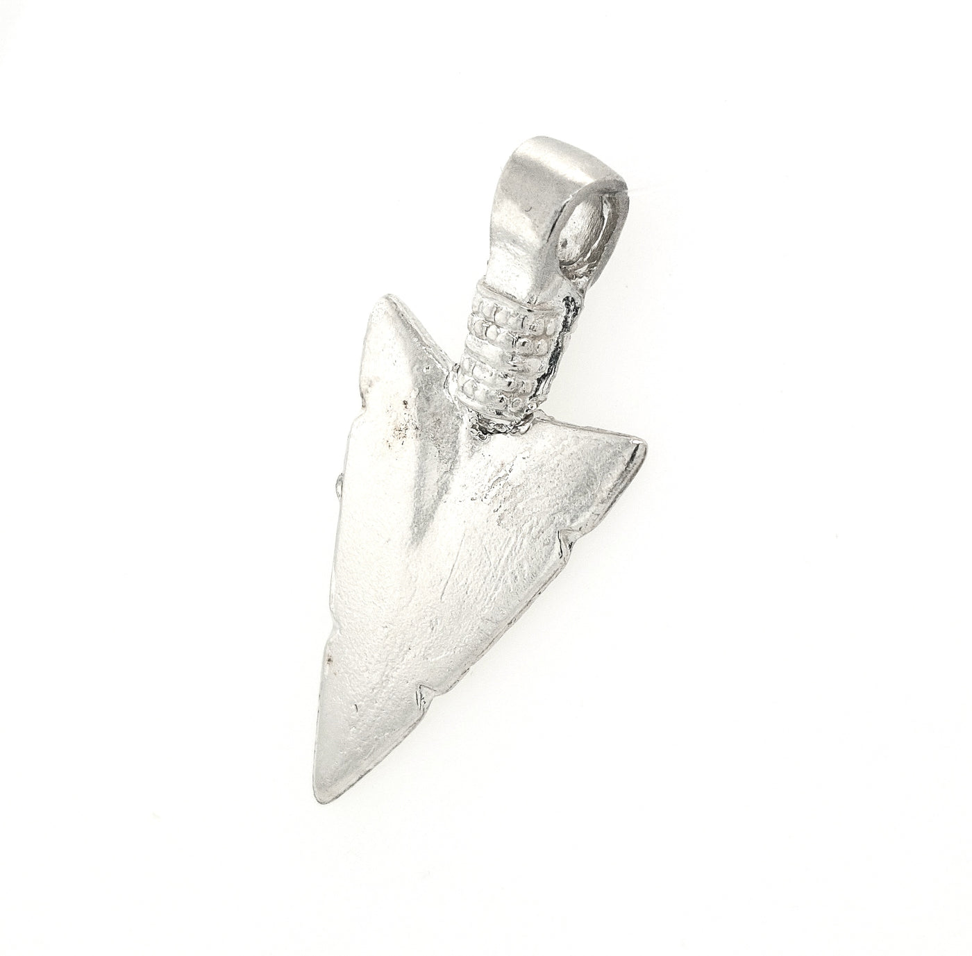 SS Indian Arrowhead Pendant